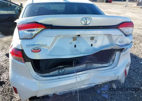 2022 Toyota Corolla Le из США, поврежденный, VIN 5YFEPMAEXNP286276